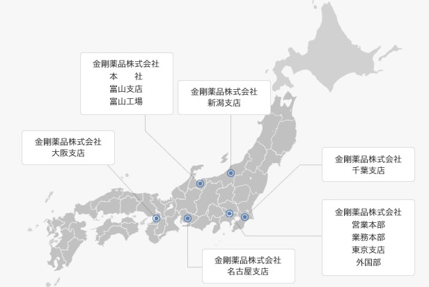 イメージ：事業所ネットワーク図